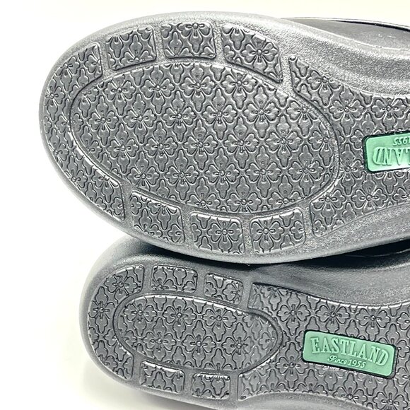 Eastland‎ Womens Size 6 Pandora Black Faux Vegan Leather Lace Up Oxfords Shoes - Picture 10 of 12